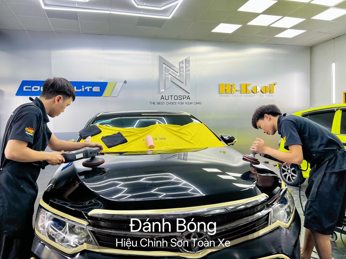 Đánh Bóng Hiệu Chỉnh Sơn Xe Ô Tô