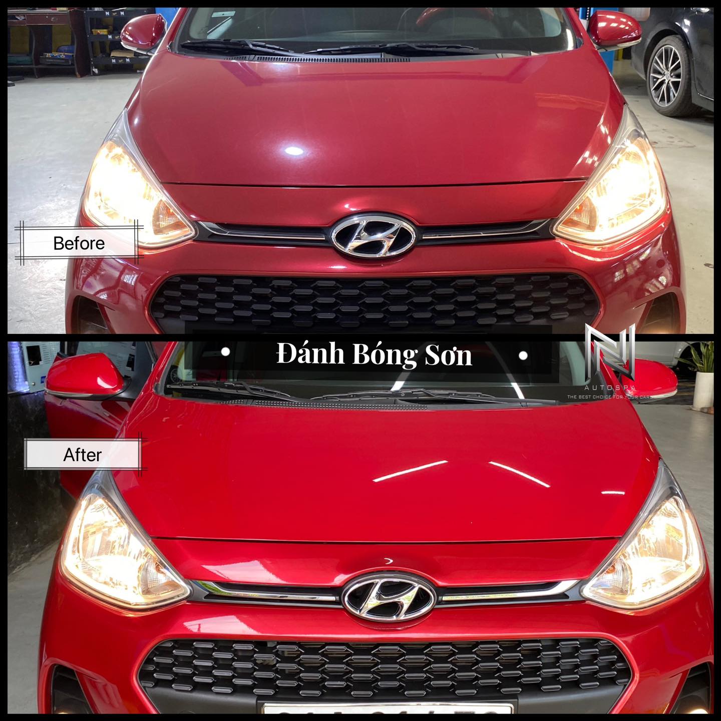 Đánh Bóng Hiệu Chỉnh Sơn Xe Ô Tô