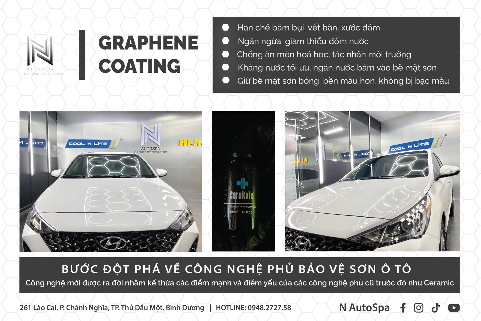 Phủ Graphene Ceramic Bình Dương
