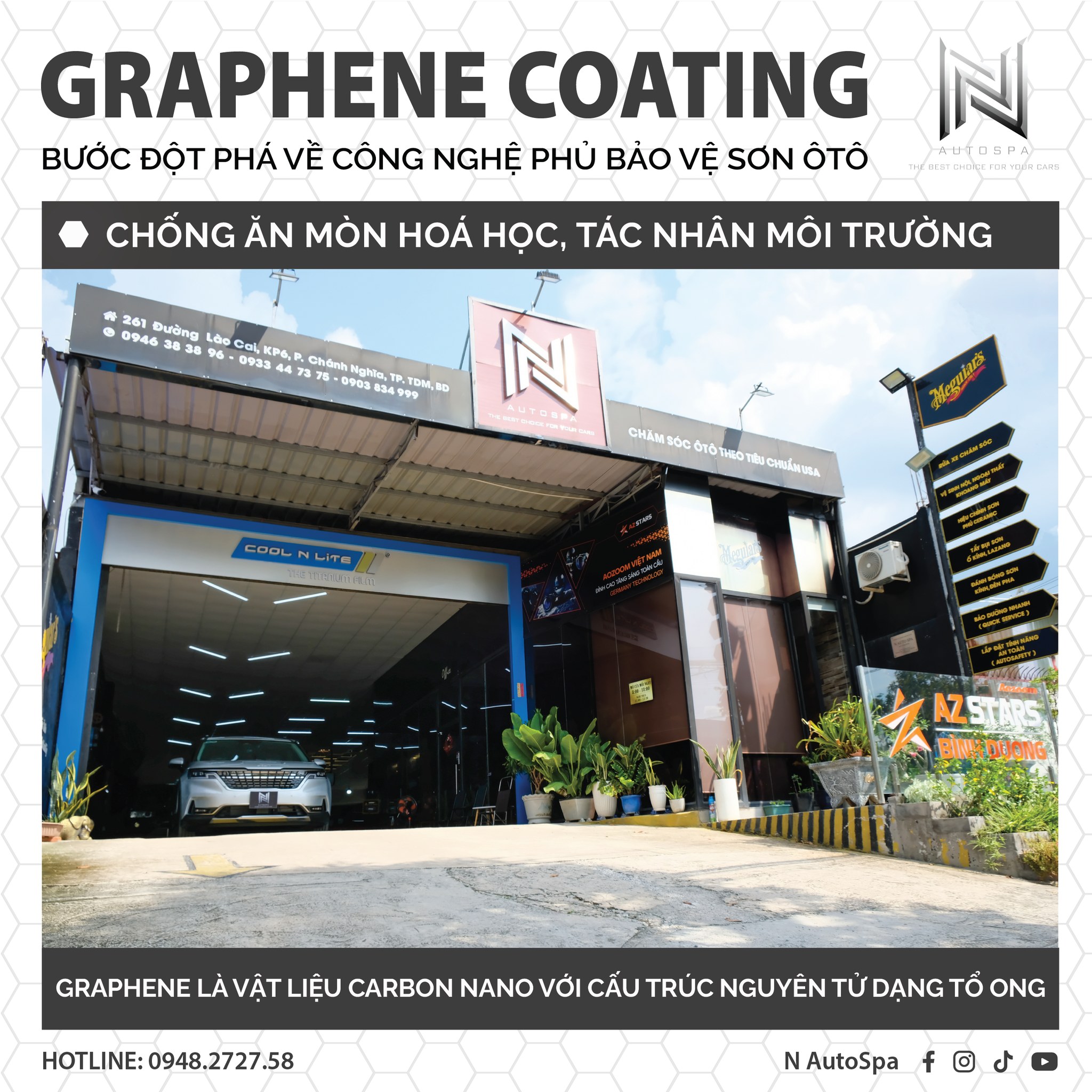 Phủ Graphene Ceramic Bình Dương