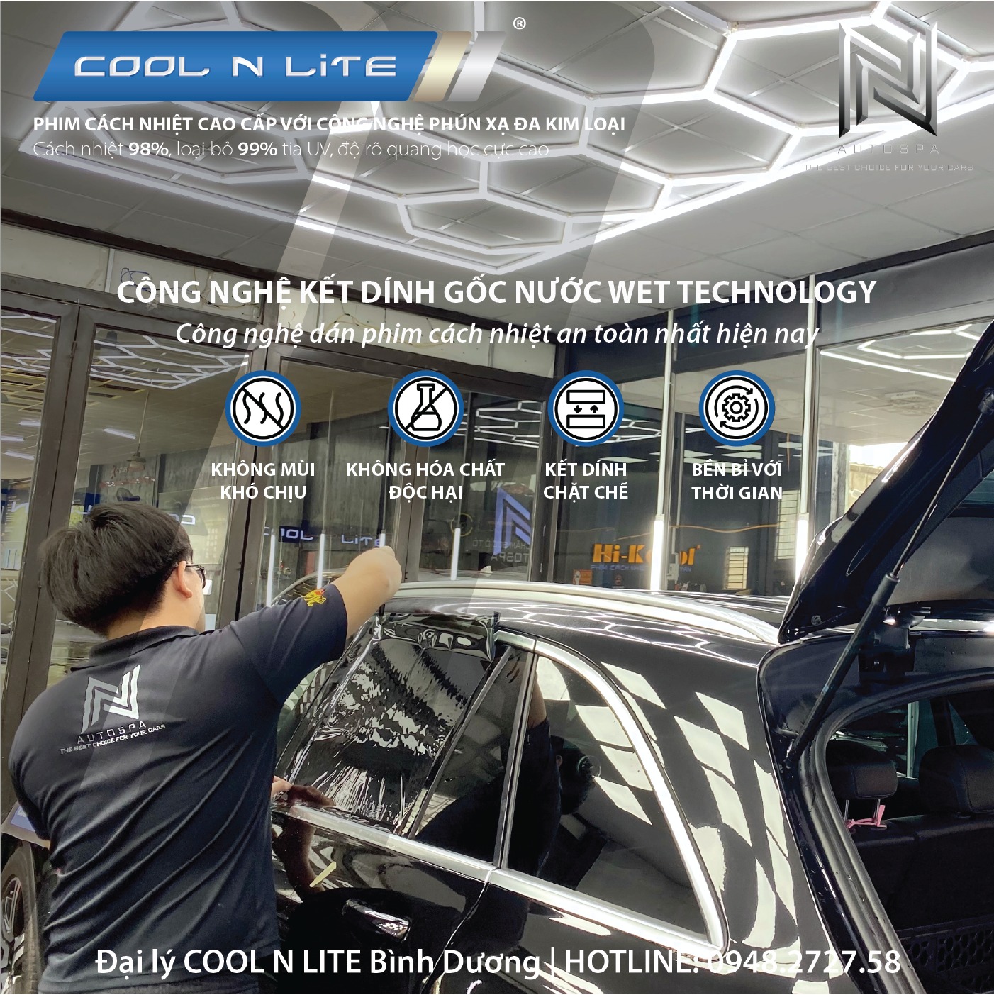 Phim Cách Nhiệt Cool N Lite Bình Dương