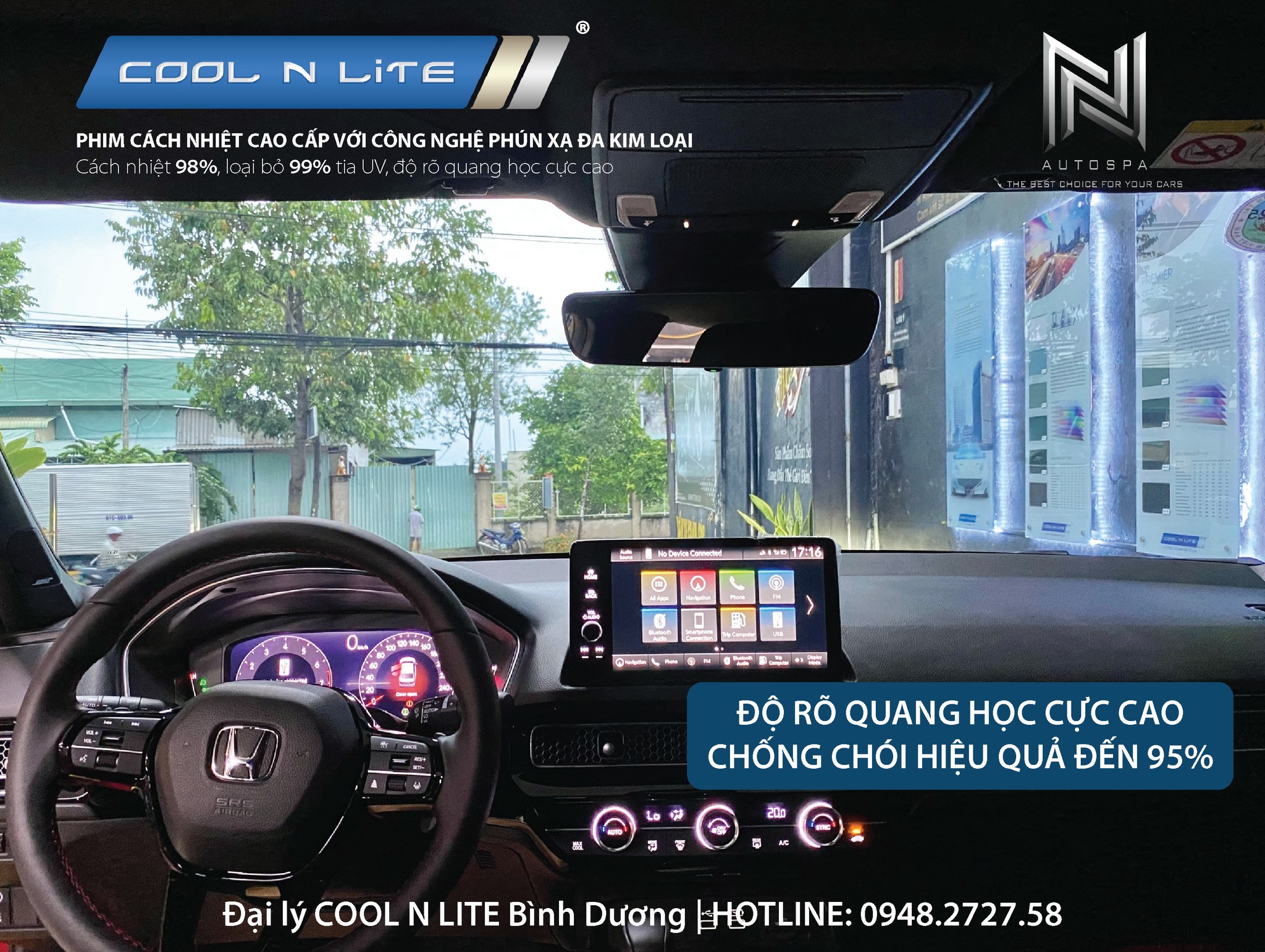 Phim Cách Nhiệt Cool N Lite Bình Dương