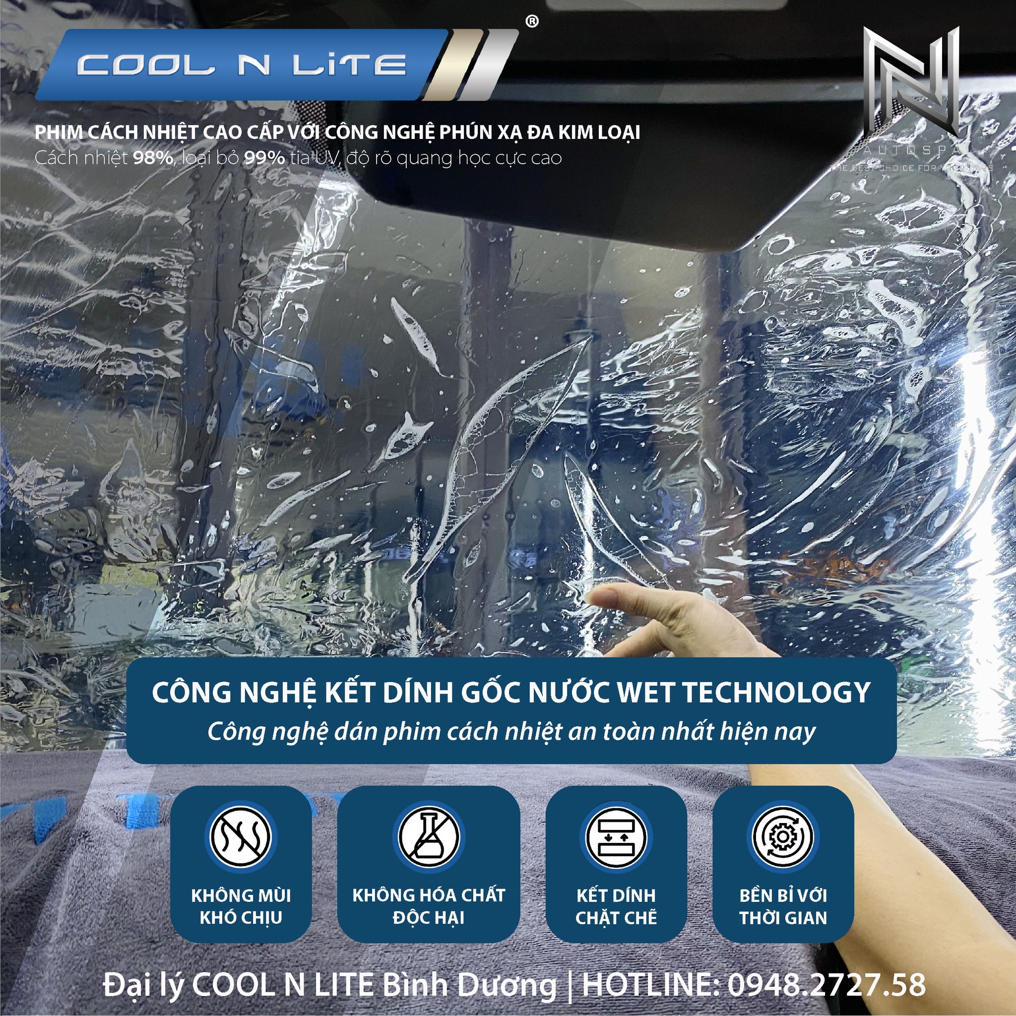 Phim Cách Nhiệt Cool N Lite Bình Dương