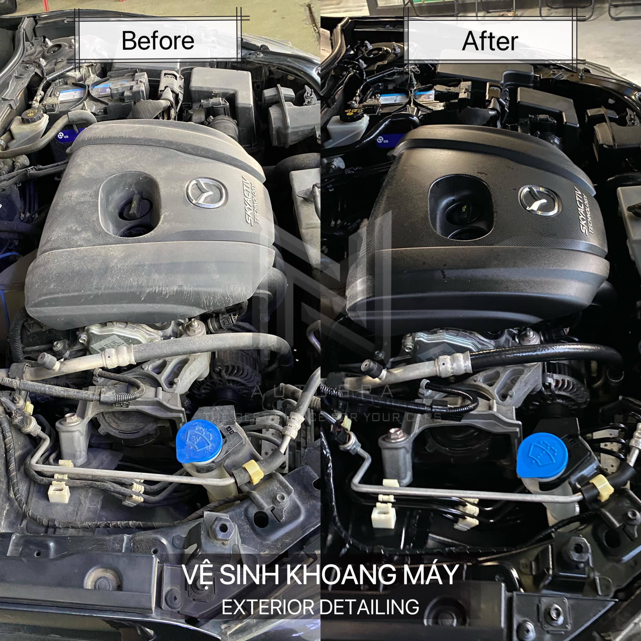 Dịch Vụ Vệ Sinh Khoang Máy Ô Tô Công Nghệ Cao