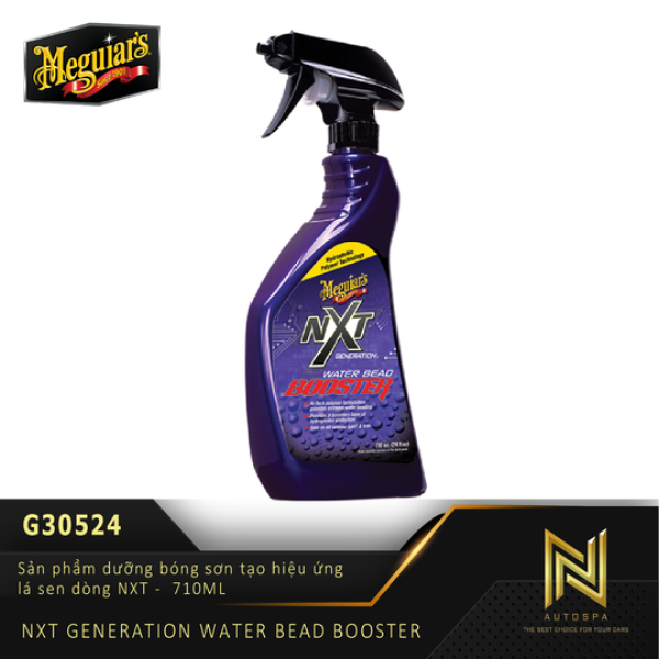 Meguiar’s NTX Generation Water Bead Booster / Sản phẩm dưỡng bóng sơn tạo hiệu ứng