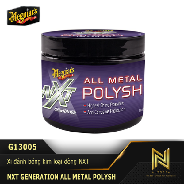Meguiar’s NXT Gen All Metal Polysh / Xi đánh bóng kim loại dòng NXT – G13005