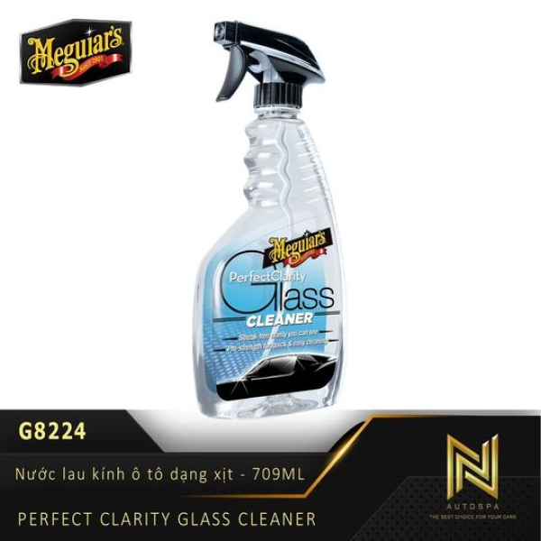 Meguiar’s Perfect Clarity Glass Cleaner / Nước lau kính ô tô dạng xịt