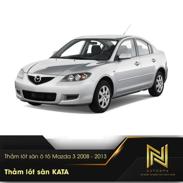 Thảm lót sàn ô tô Mazda 3 2008 - 2013 - Lót Sàn KATA Chính Hãng