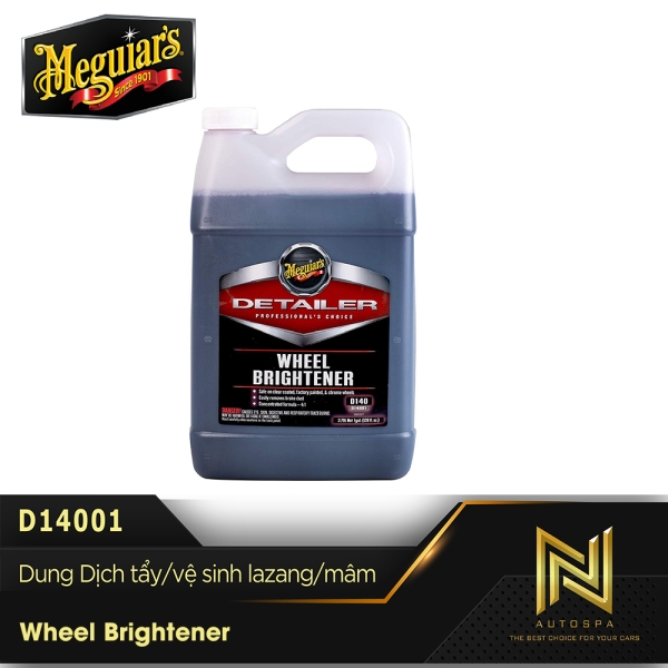 Dung dịch tẩy/ vệ sinh lazang/ mâm -  Wheel Brightener - D14001