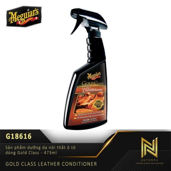 Meguiar’s Gold Class Leather Conditioner / Dưỡng da nội thất ô tô dòng Gold Clas