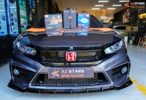Honda Civic chịu chơi - Nâng cấp với gói độ 300 củ khoai.