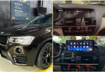 BMW X4 2015 nâng cấp Màn Hình Thông Minh giải trí đa phương tiện Kết Hợp Camera 360 hỗ trợ lái xe an toàn. 
