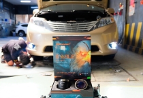 Toyota Sienna nâng cấp Bi Gầm Led EAGLE F-Light AOZOOM 