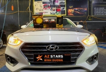 Hyundai Accent lắp Bi Led Z16 Pro cực đẹp  - Tặng Kèm Bơm Mini  T8 Trị Giá 2.100.000 Vnd