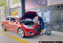 Huyndai Accent kiểm tra & bảo dưỡng định kỳ 5000km, 3-6 tháng/lần