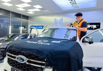 Ford Everest - Dán phim cách nhiệt Huper Optik - Phim Cách Nhiệt Đắt Đỏ