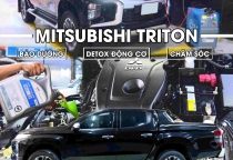 Mitsubishi Triton – Bảo Dưỡng Tổng Quát – Detox Động Cơ – Chăm Sóc