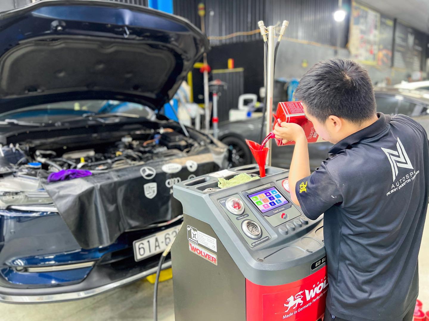 Nhớt hộp số Wolver ATF nhập khẩu Đức