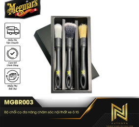 Bộ chổi cọ đa năng chăm sóc nội thất xe ô tô - MGBR003