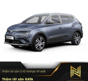 Thảm lót sàn ô tô VinFast VF e34 - Lót Sàn KATA Chính Hãng