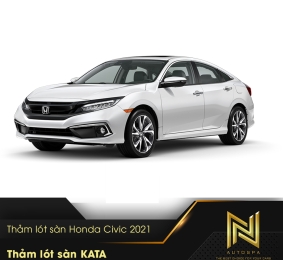 Thảm lót sàn Honda Civic 2021 - Lót Sàn KATA Chính Hãng