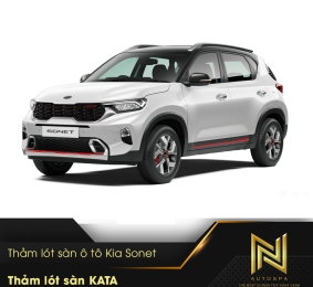 Thảm lót sàn ô tô Kia Sonet - Lót Sàn KATA Chính Hãng