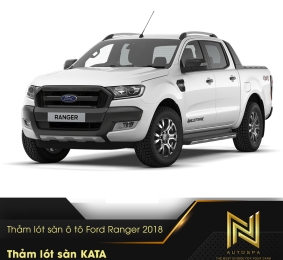 Thảm lót sàn ô tô Ford Ranger 2018 - Lót Sàn KATA Chính Hãng