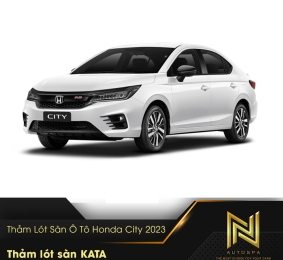 Thảm Lót Sàn Ô Tô Honda City 2023 - Lót Sàn KATA Chính Hãng