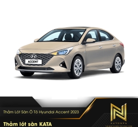 Thảm Lót Sàn Ô Tô Hyundai Accent 2023 - Lót Sàn KATA Chính Hãng