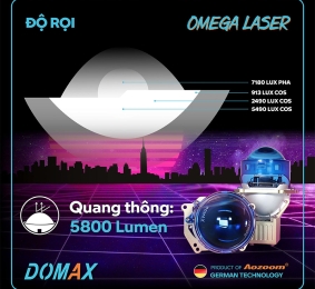 LASER OMEGA DOMAX LIGHT