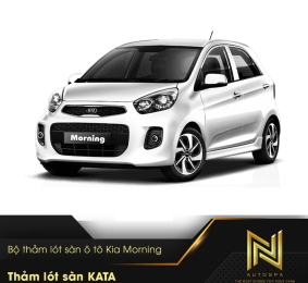 Bộ thảm lót sàn ô tô Kia Morning - Lót Sàn KATA Chính Hãng