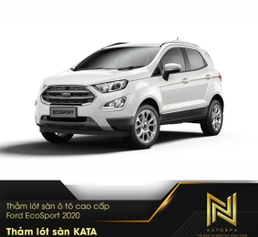 Thảm lót sàn ô tô cao cấp Ford EcoSport 2020 - Lót Sàn KATA Chính Hãng