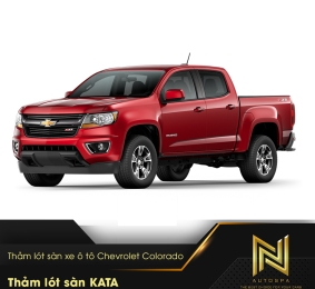  Thảm lót sàn xe ô tô Chevrolet Colorado - Lót Sàn KATA Chính Hãng