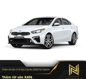 Thảm lót sàn ô tô Kia Cerato 2020 Full Option - Lót Sàn KATA Chính Hãng
