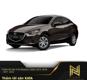 Thảm lót sàn ô tô Mazda 2 2020, 2019, 2018, 2017, 2016 - Lót Sàn KATA Chính Hãng
