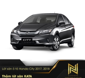 Lót sàn ô tô Honda City 2017, 2018 - Lót Sàn KATA Chính Hãng
