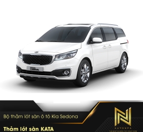 Bộ thảm lót sàn ô tô Kia Sedona - Lót Sàn KATA Chính Hãng