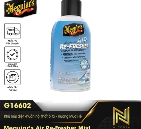 Meguiar's Air Re-Fresher Mist / Khử mùi diệt khuẩn nội thất ô tô - Hương Mùa Hè - G16602