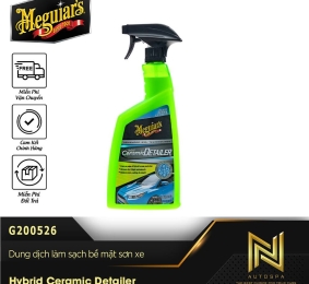 MEGUIAR'S DUNG DỊCH LÀM SẠCH VÀ WAX BÓNG SƠN XE CAO CẤP - HYBRID CERAMIC DETAILER - G200526