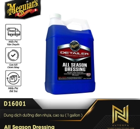 Dung dịch dưỡng đen nhựa, cao su - 001 All Season Dressing - 3.98-L