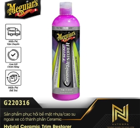 Sản phẩm phục hồi bề mặt nhựa/cao su ngoài xe có thành phần Ceramic - Hybrid Ceramic Trim Restorer - G220316