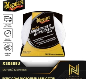 Mút đa năng sét 2 chiếc/ Meguiar's Microfiber Applicator Pads - X3080EU (2 pack)