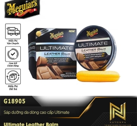 Meguiar's Ultimate Leather Balm / Sáp dưỡng da nội thất ô tô dòng cao cấp Ultimate - G18905