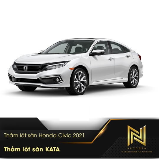 Thảm lót sàn Honda Civic 2021 - Lót Sàn KATA Chính Hãng