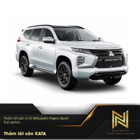 Thảm lót sàn ô tô Mitsubishi Pajero Sport Full option - Lót Sàn KATA Chính Hãng