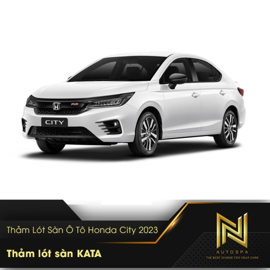 Thảm Lót Sàn Ô Tô Honda City 2023 - Lót Sàn KATA Chính Hãng
