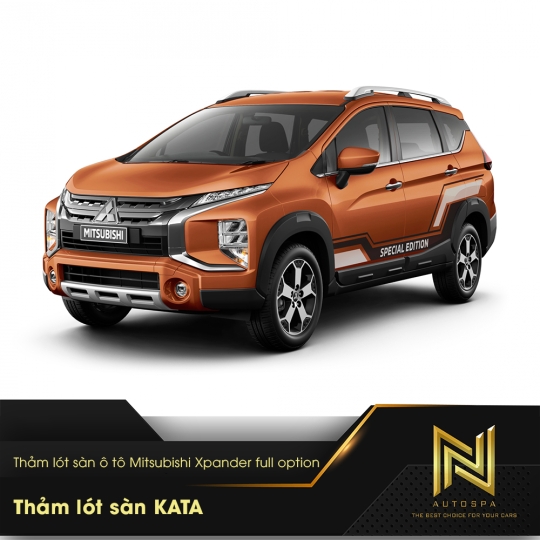 Thảm lót sàn ô tô Mitsubishi Xpander full option - Lót Sàn KATA Chính Hãng