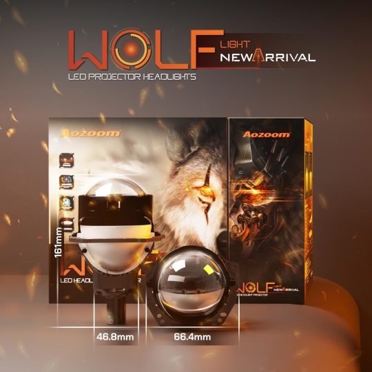 LED WOLF LIGHT NEW ARRIVAL - BI LED CHÂN XOÁY