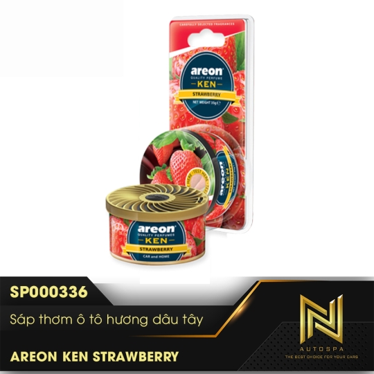 Sáp thơm nước hoa ô tô - Khử mùi xe hơi cao cấp - Areon Ken chính hãng