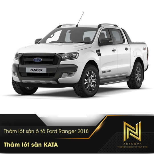 Thảm lót sàn ô tô Ford Ranger 2018 - Lót Sàn KATA Chính Hãng